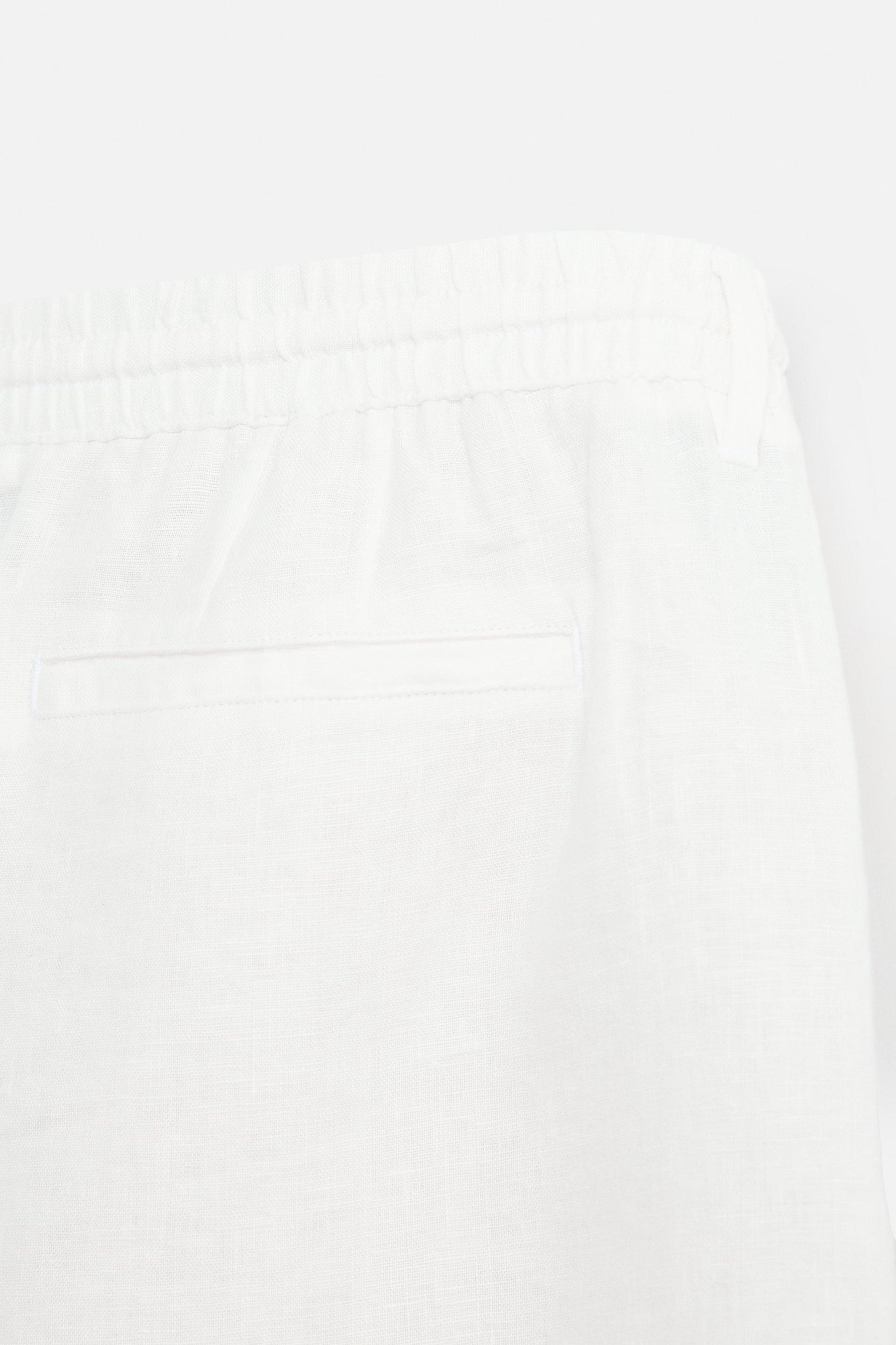 100% LINEN BERMUDA SHORTS - Image 9