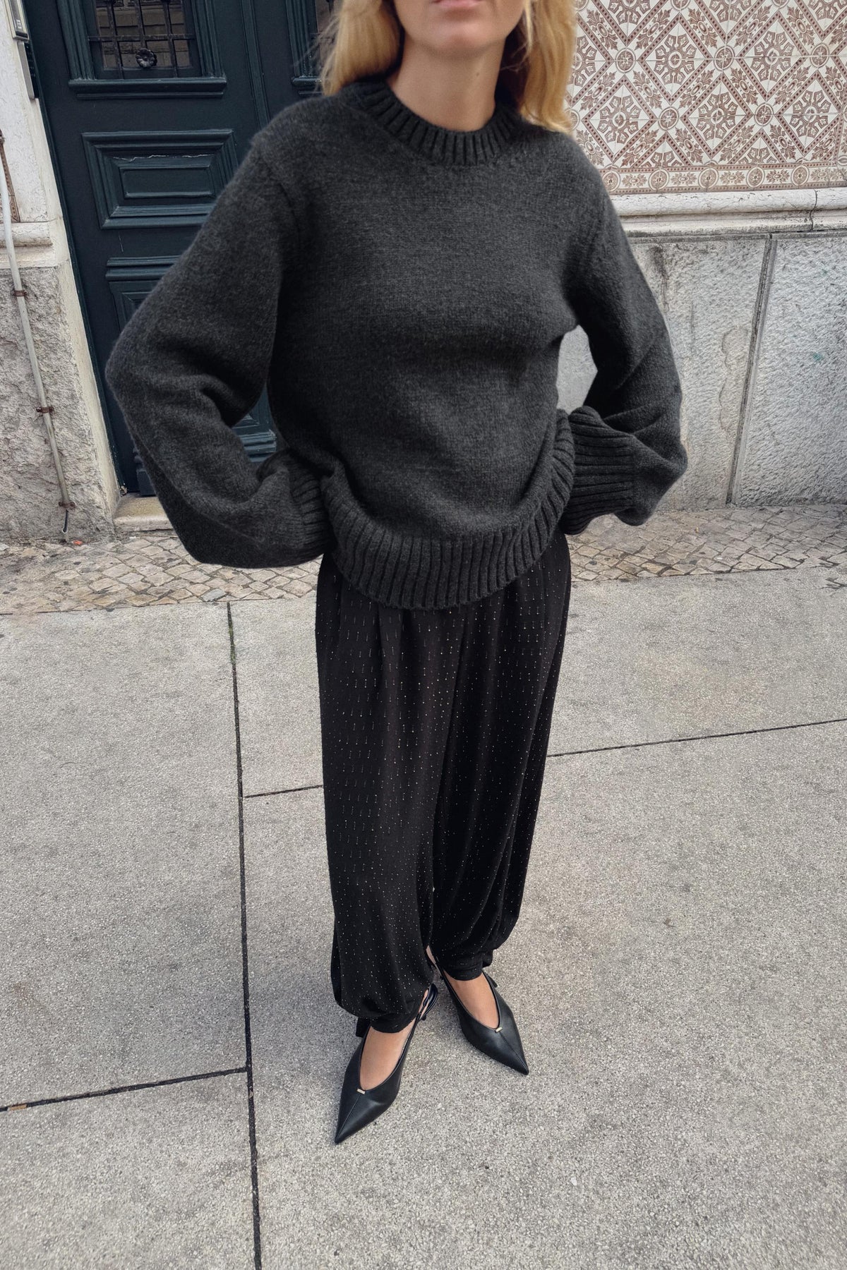 Ribbed Knit Jumper
