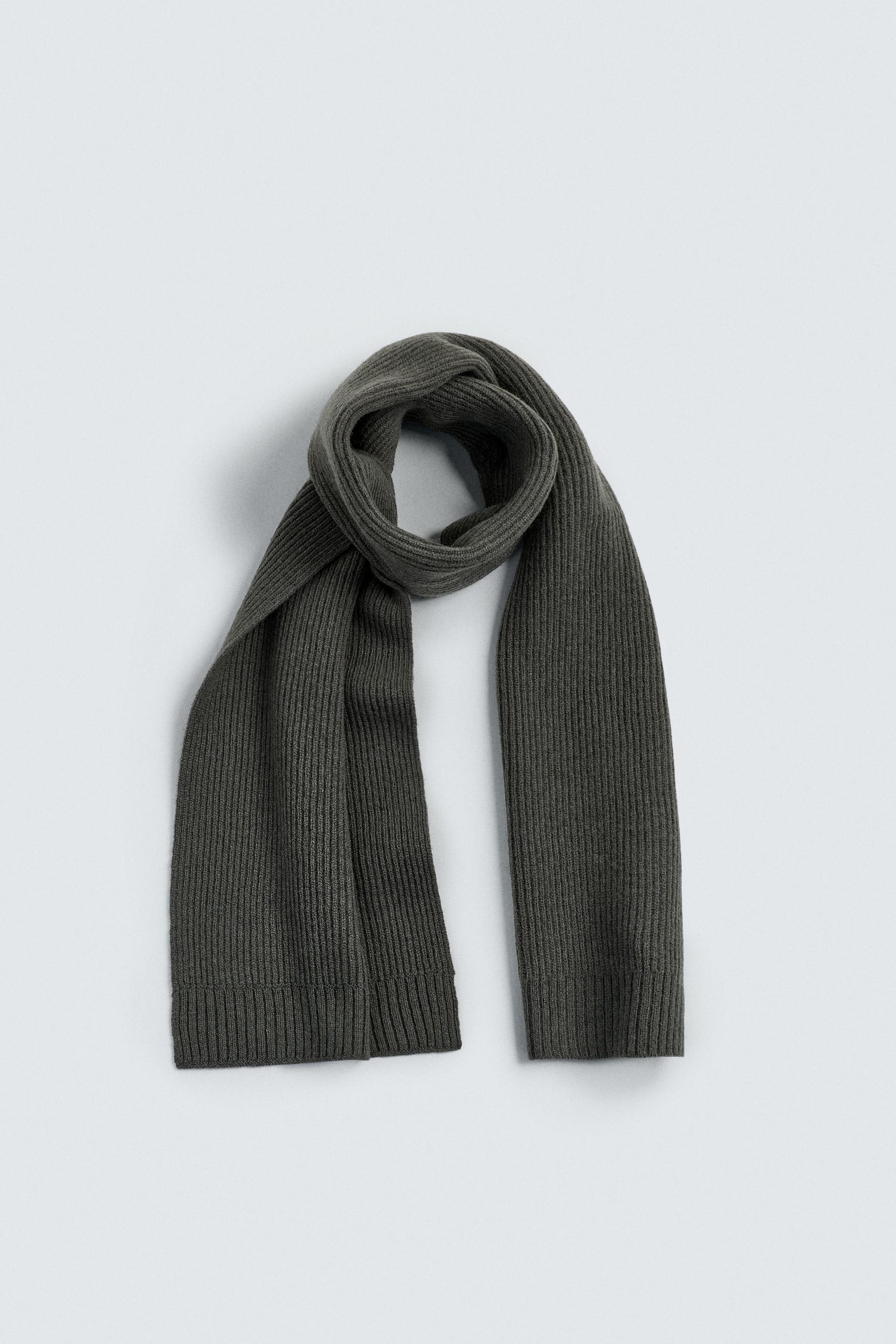 WOOL KNIT SCARF - Image 2