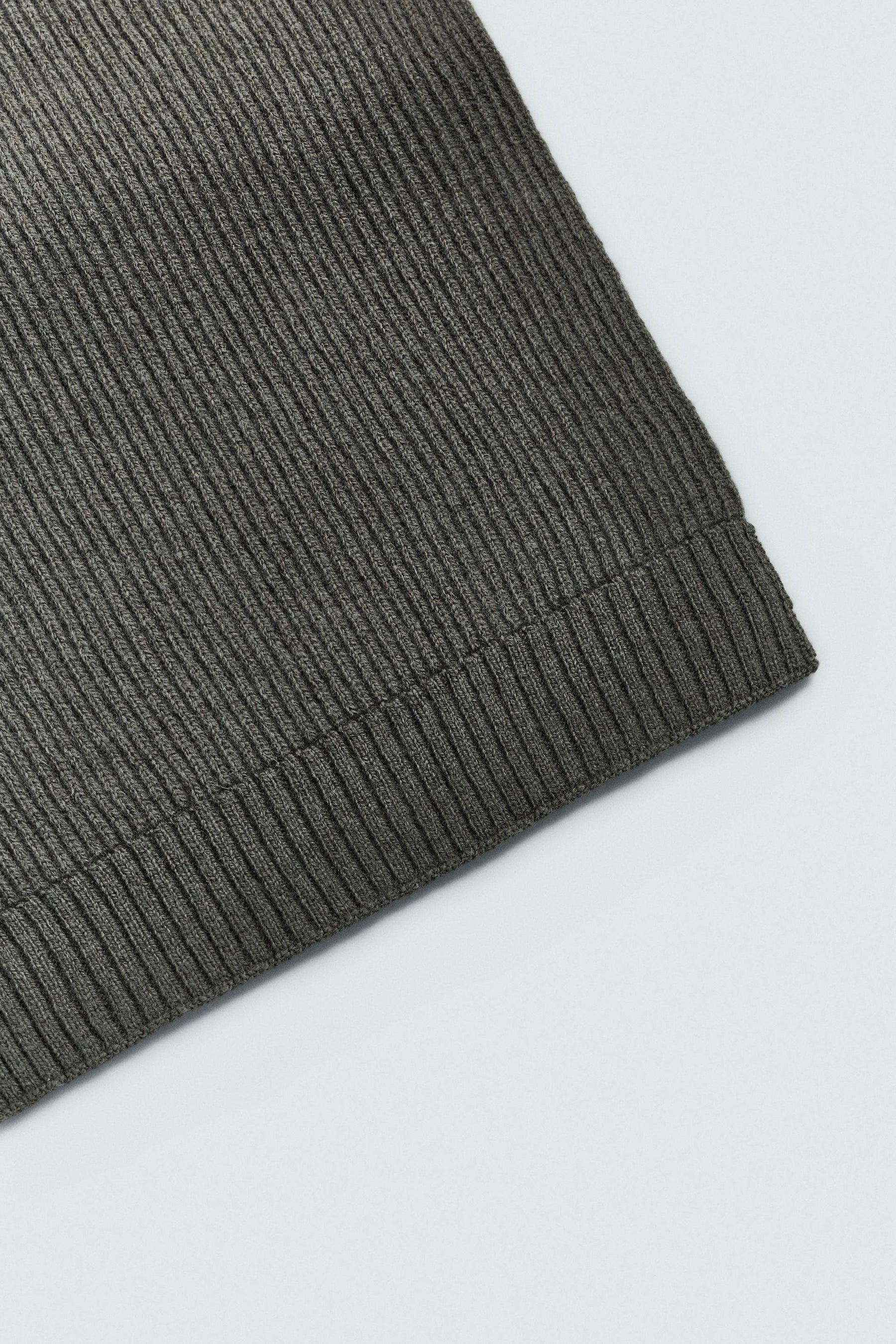 WOOL KNIT SCARF - Image 3