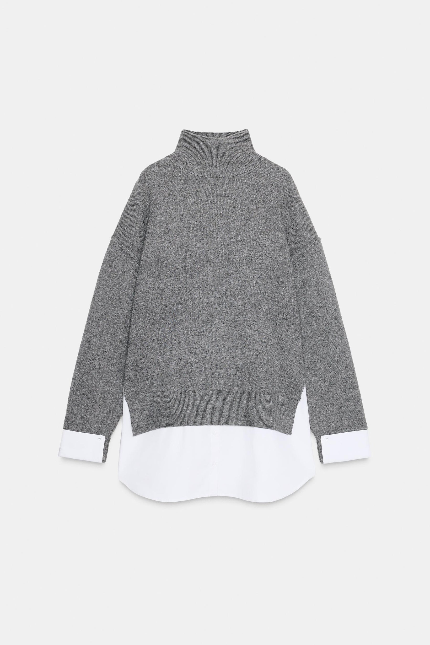 KNIT CONTRAST JUMPER