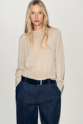 WOOL BLEND KNIT JUMPER - Image 3