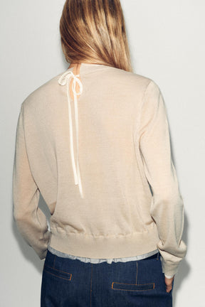 Wool Blend Knit Jumper