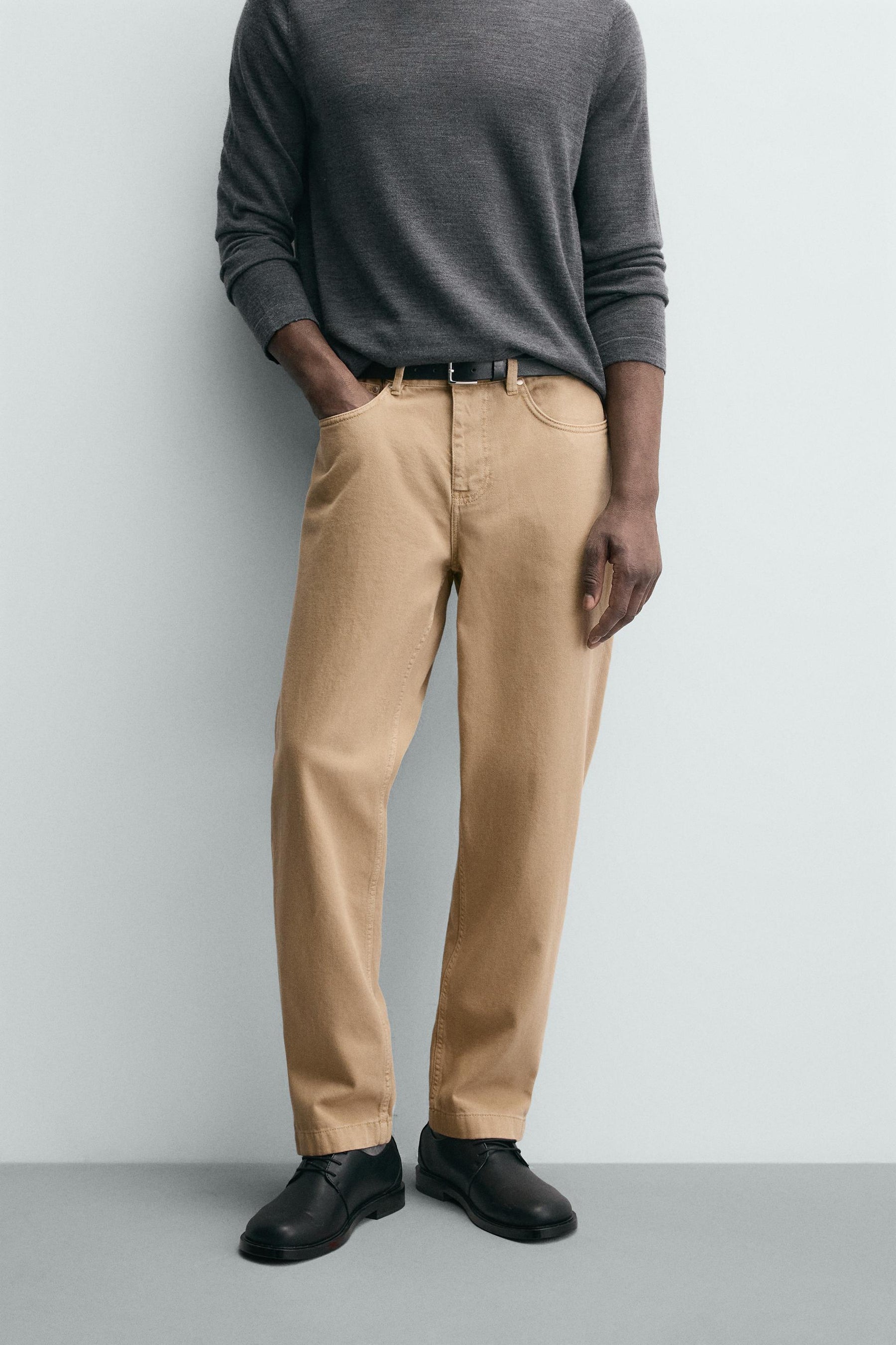 WASHED REGULAR FIT JEANS - Image 2