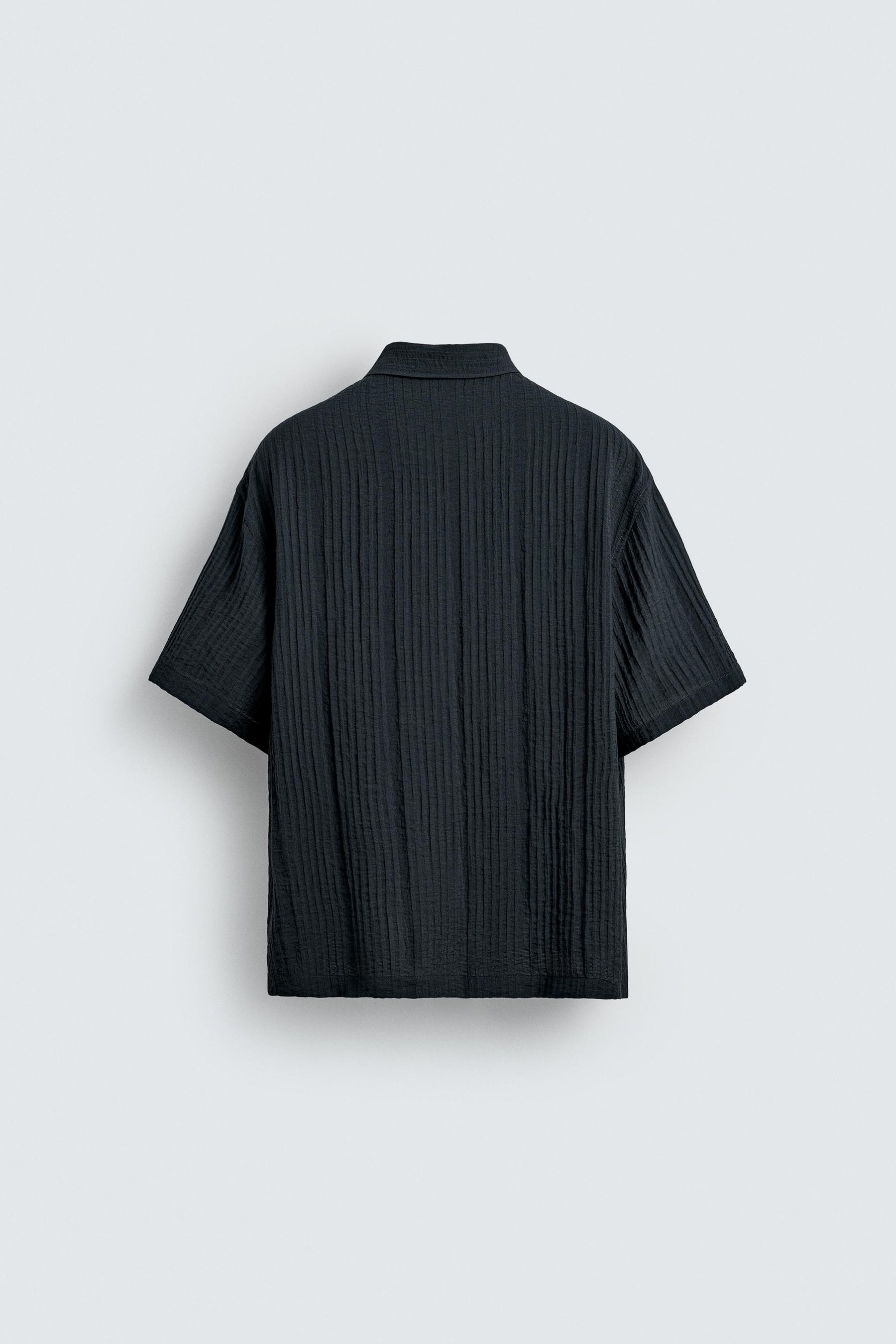 FLOWING TEXTURED SHIRT - Image 7