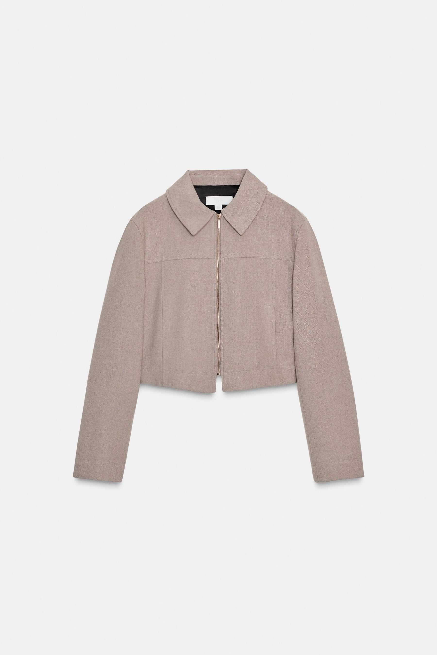 SHORT ZIP-UP JACKET - Image 5