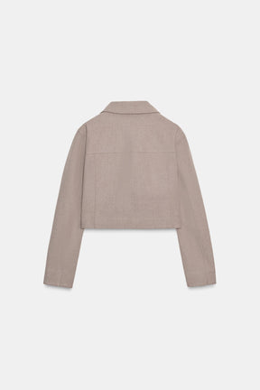 SHORT ZIP-UP JACKET - Image 6