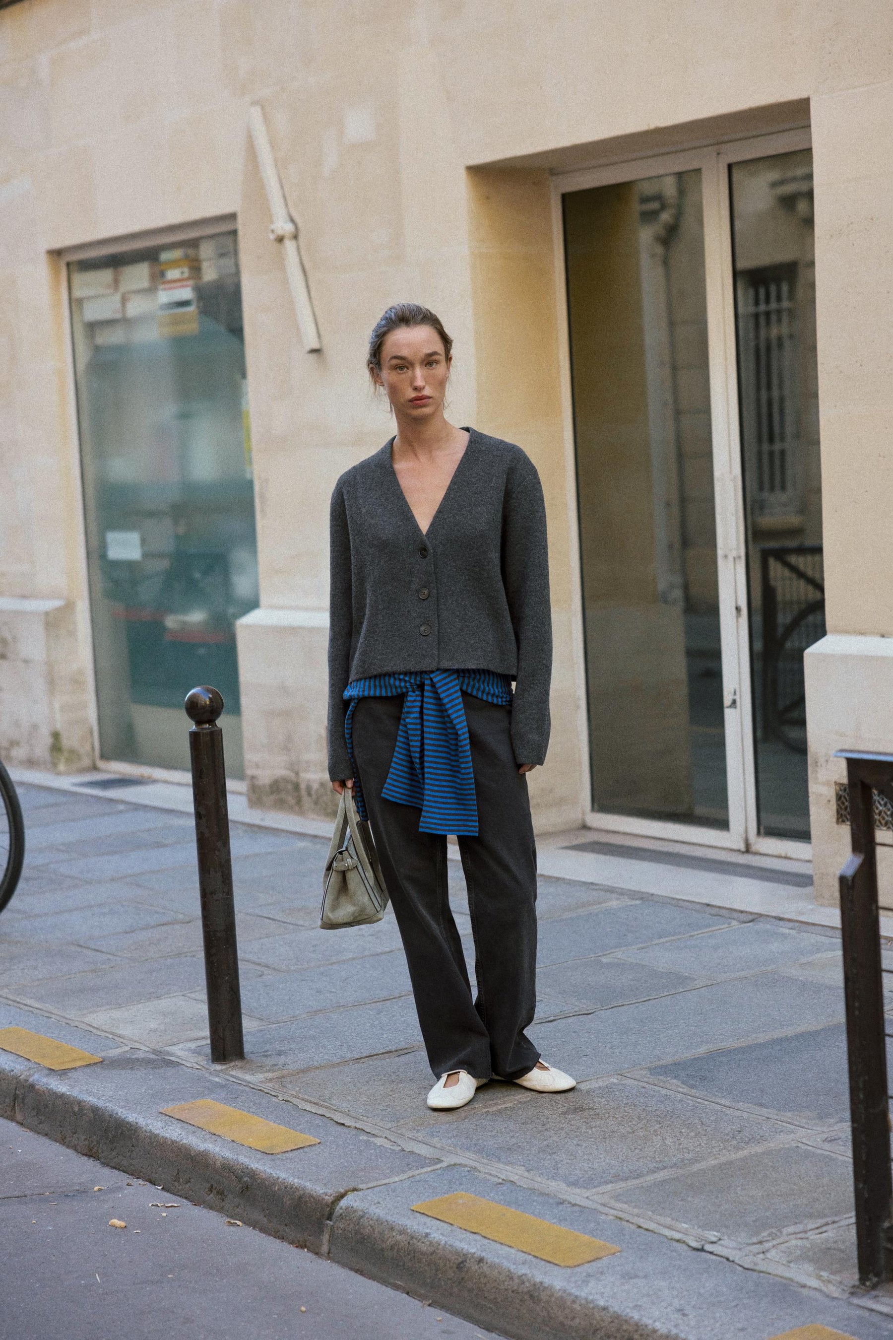 V-NECK CARDIGAN - Image 1