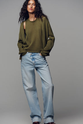 100% COTTON KNIT TOP - Image 1