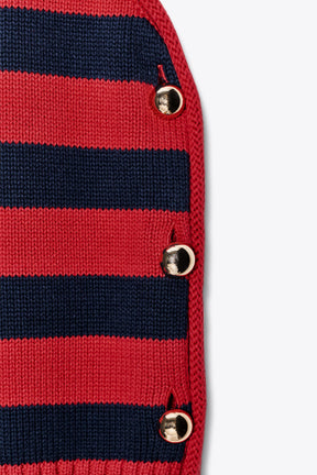 KNIT JUMPER WAISTCOAT WITH SIDE BUTTONS - Image 8