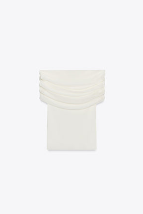 OFF-THE-SHOULDER KNIT TOP - Image 5