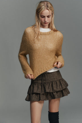 BRUSHED KNIT JUMPER