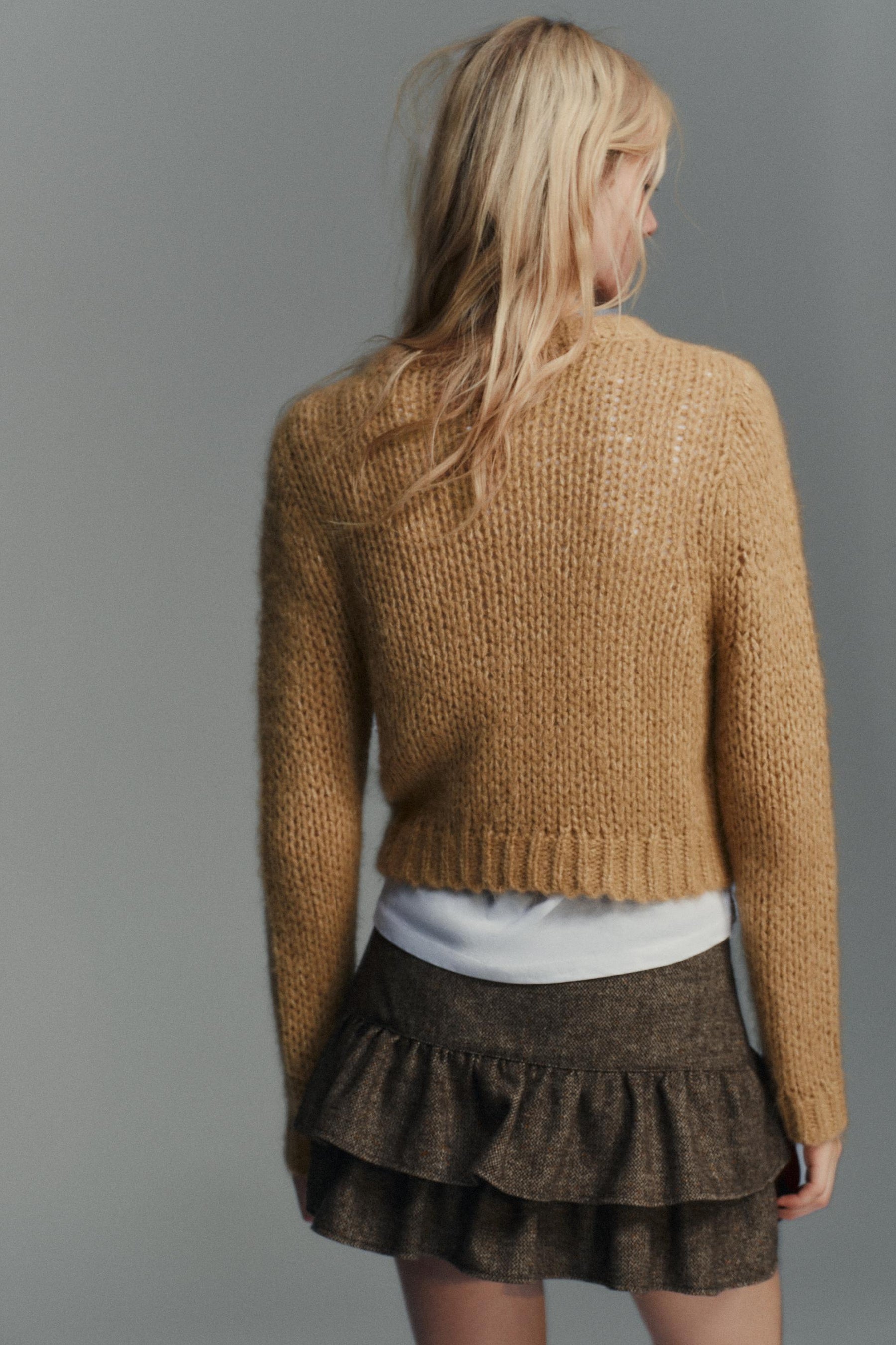 BRUSHED KNIT JUMPER