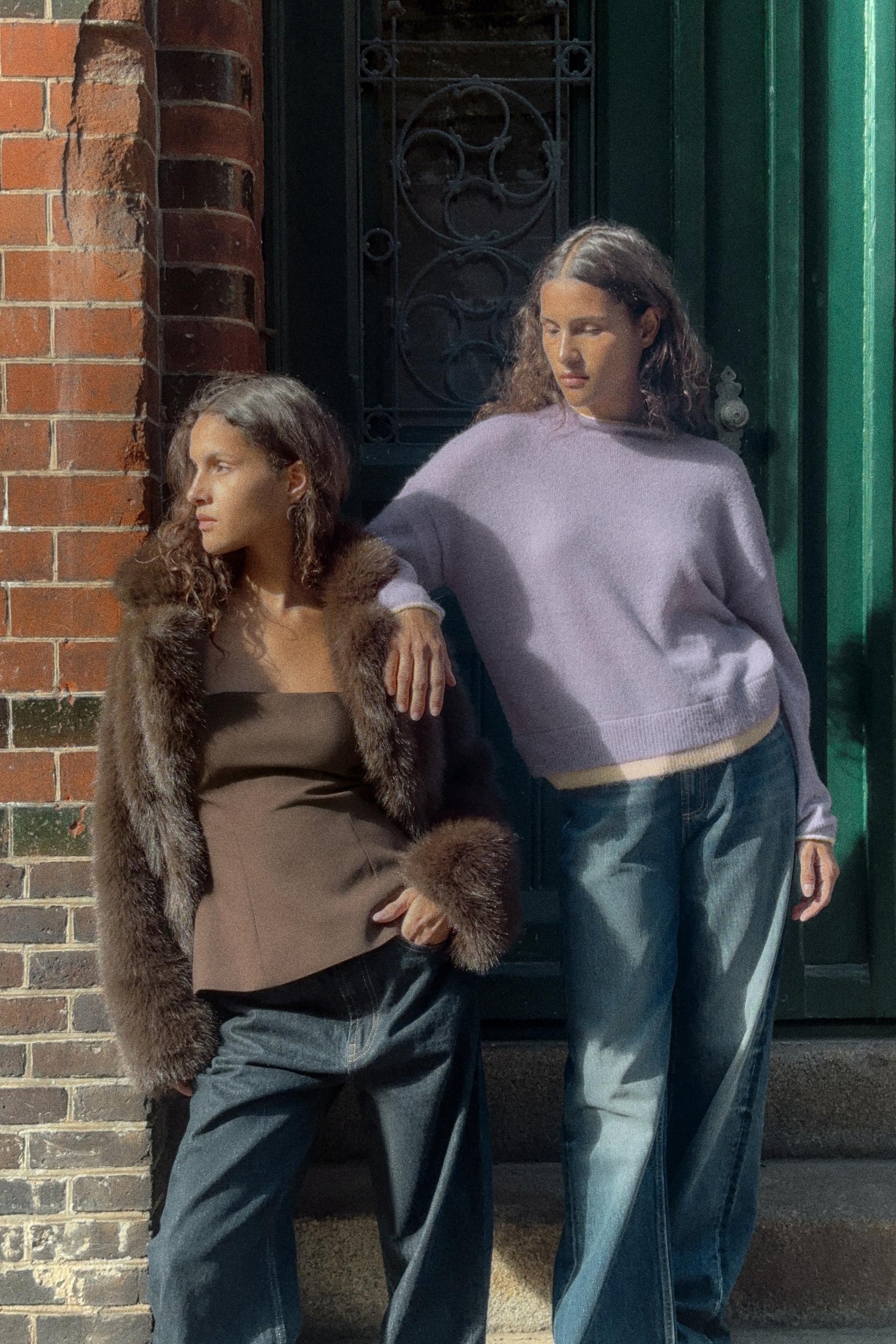 KNIT JUMPER WITH TRIMS