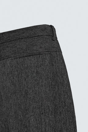 TEXTURED CARROT FIT TROUSERS - Image 9