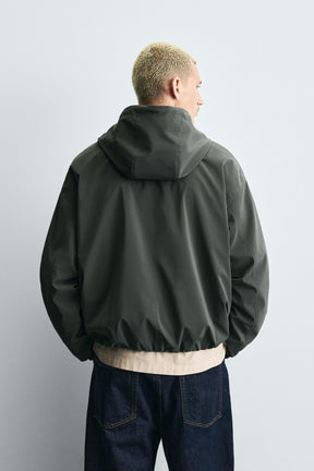 TECHNICAL HOODED JACKET - Image 3