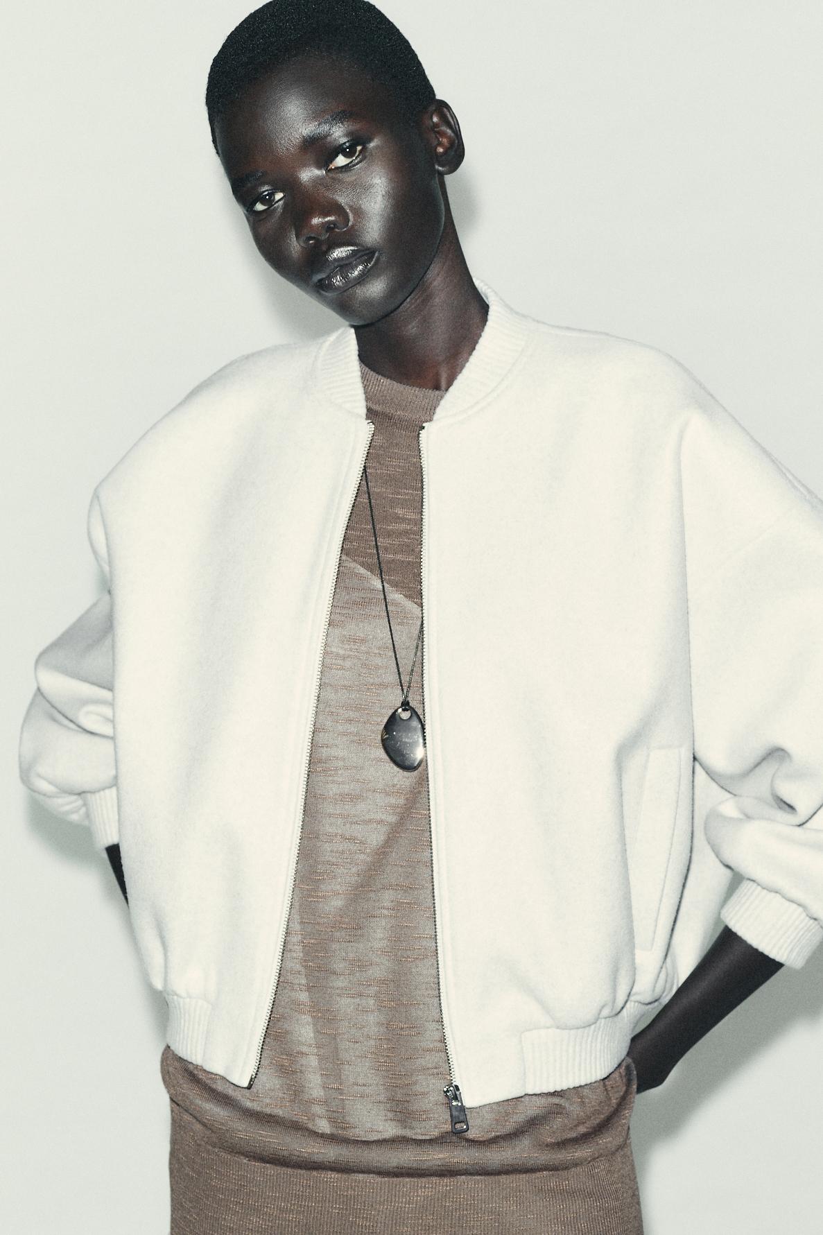 SOFT OVERSIZE BOMBER JACKET - Image 2