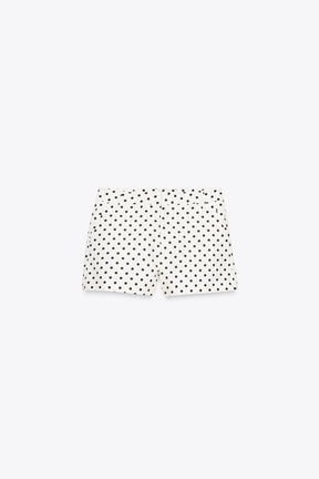 Polka Dot Mini Shorts