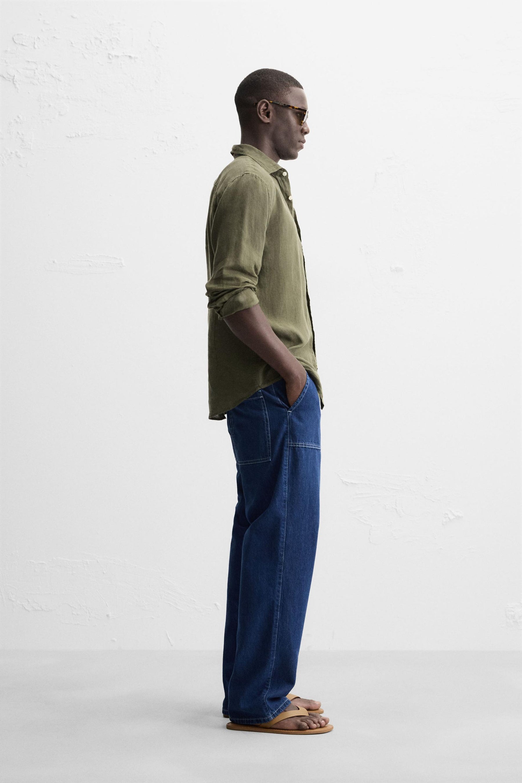 100% LINEN SHIRT - Image 4
