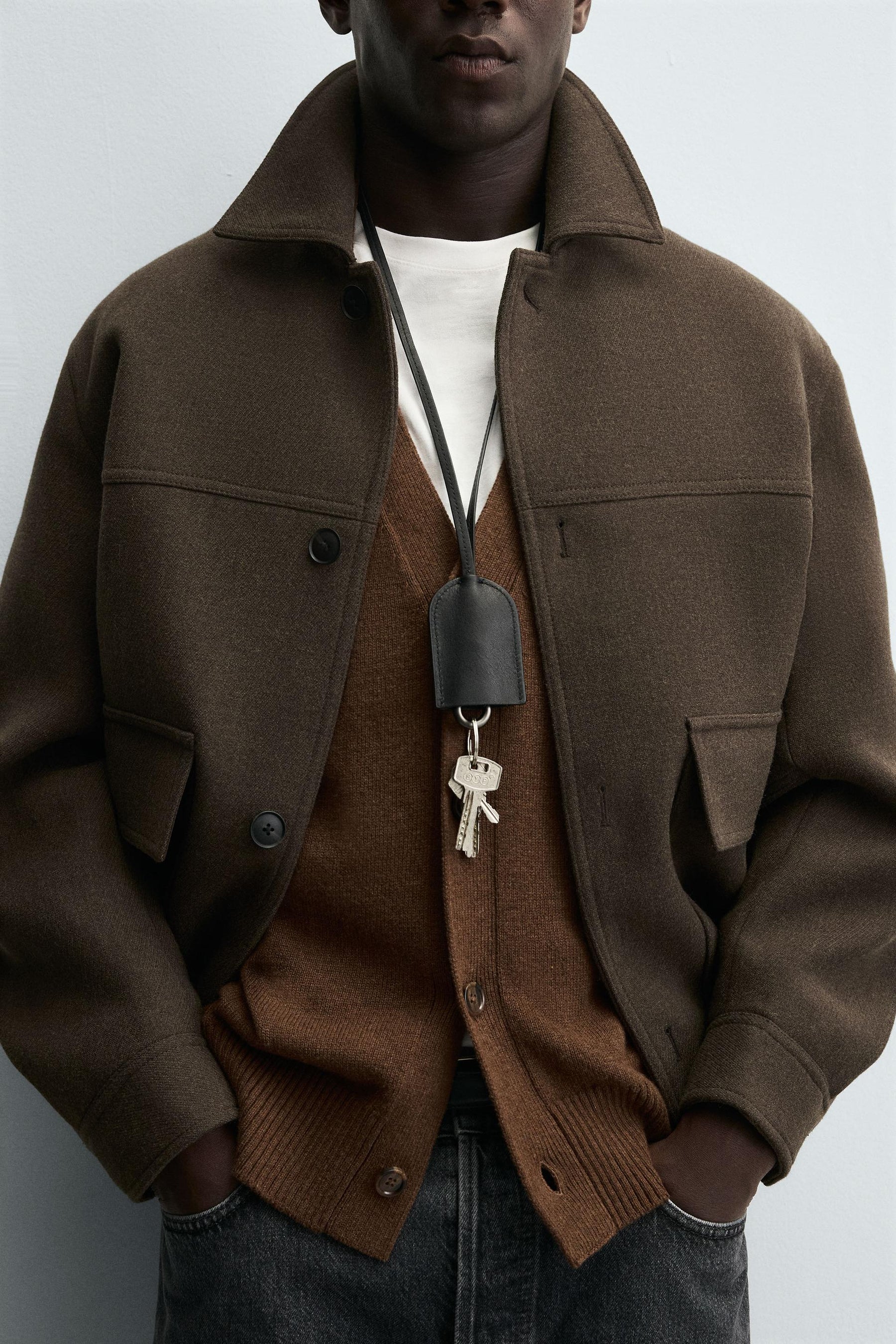 REGULAR FIT POCKET JACKET - Image 7
