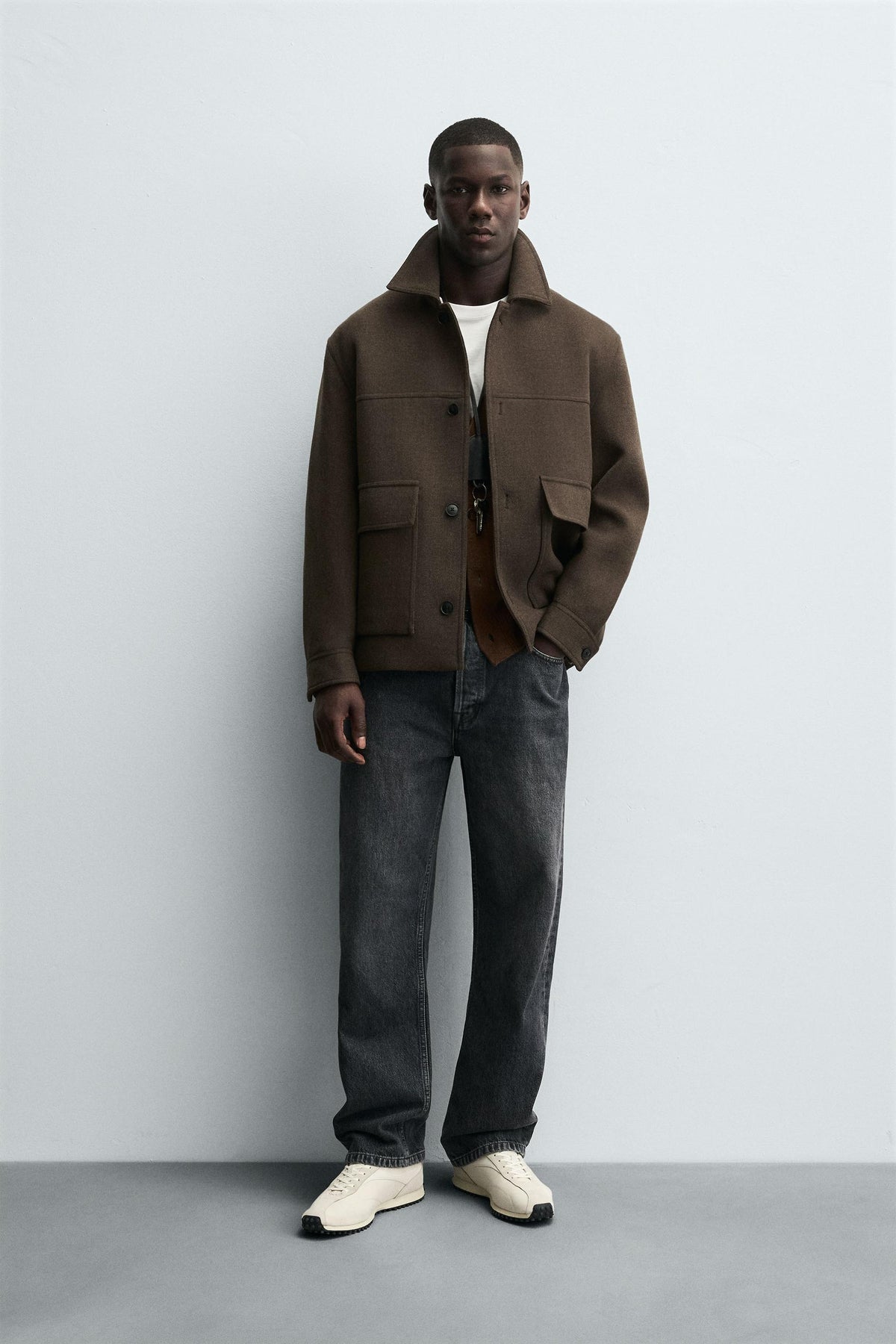 REGULAR FIT POCKET JACKET - Image 1
