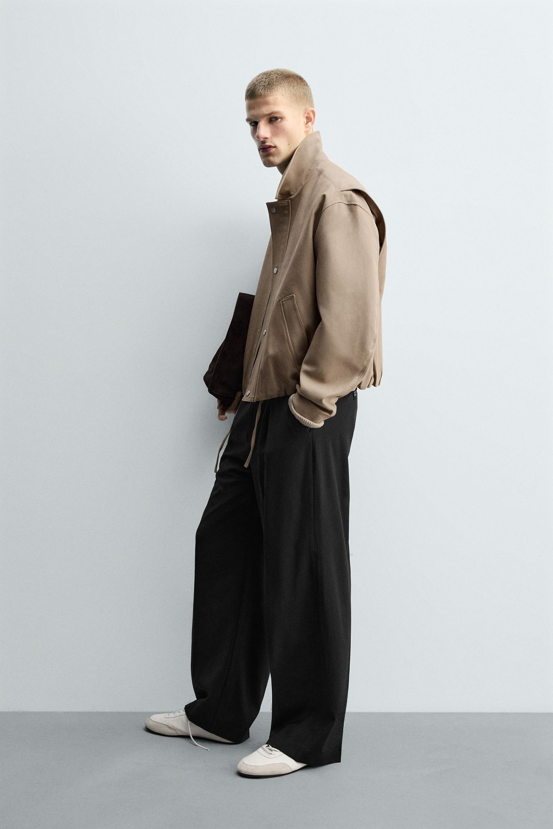 CROPPED FIT PADDED JACKET - Image 4