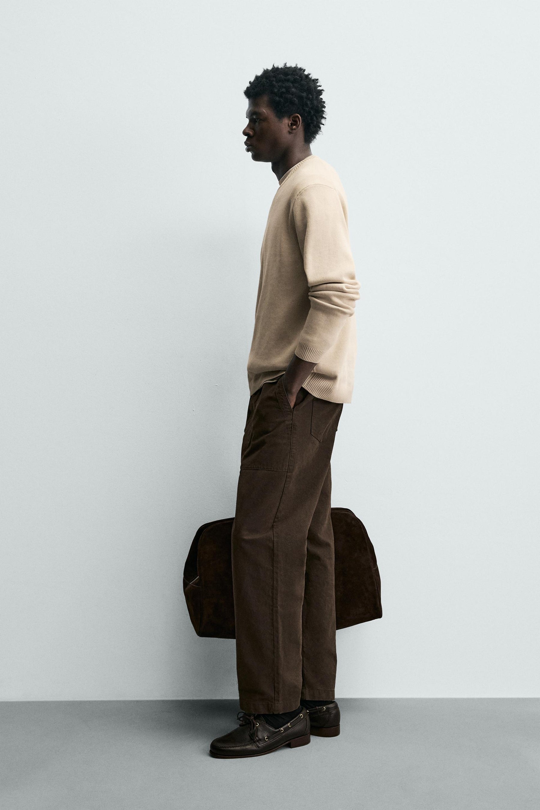 TEXTURED COTTON JUMPER - Image 4