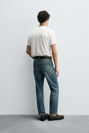 REGULAR STRAIGHT FIT JEANS - Image 3
