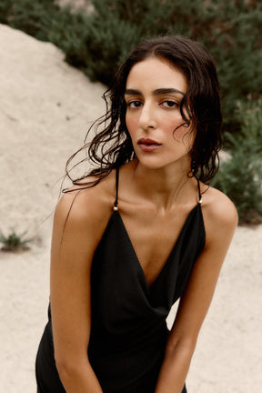 Trimmed Camisole Dress