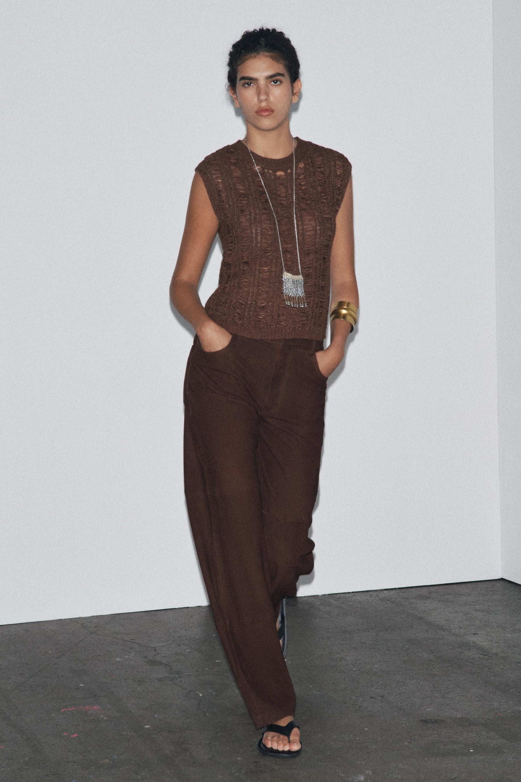 RIBBED KNIT TOP - Image 4