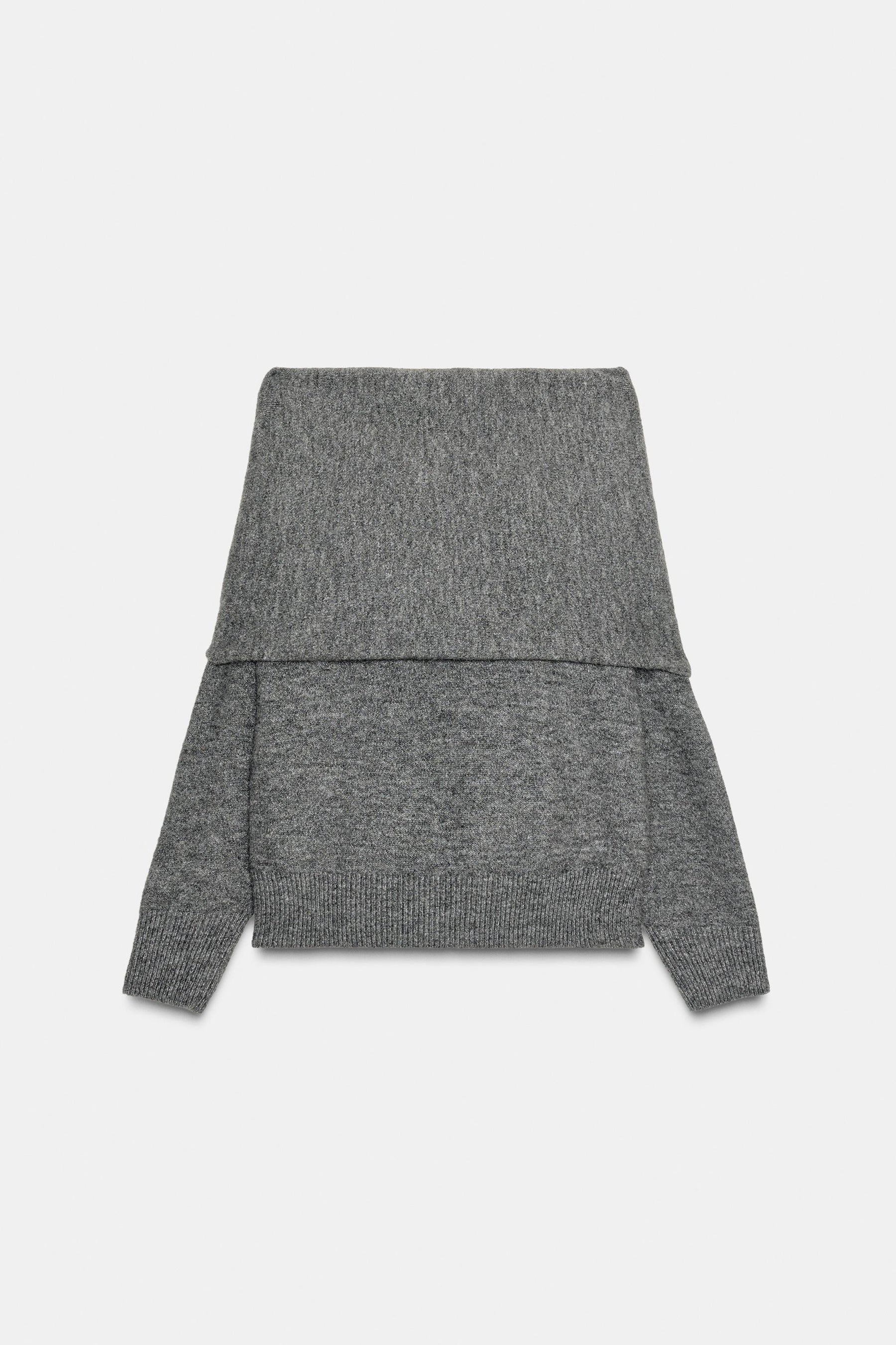 OFF-THE-SHOULDER KNIT JUMPER - Image 6