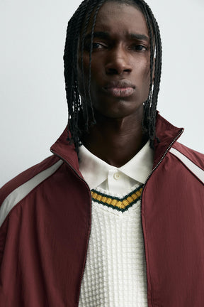 CONTRAST COLOUR BLOCK TECHNICAL JACKET - Image 5