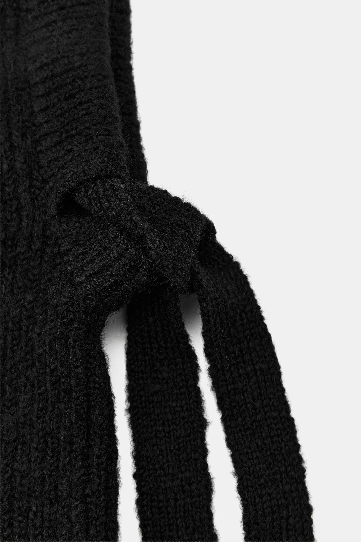 Ribbed Hood Beanie