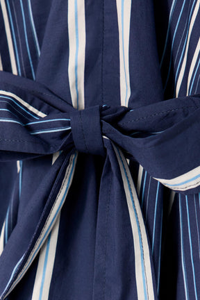 LIMITED EDITION STRIPED GODET DRESS - Image 6