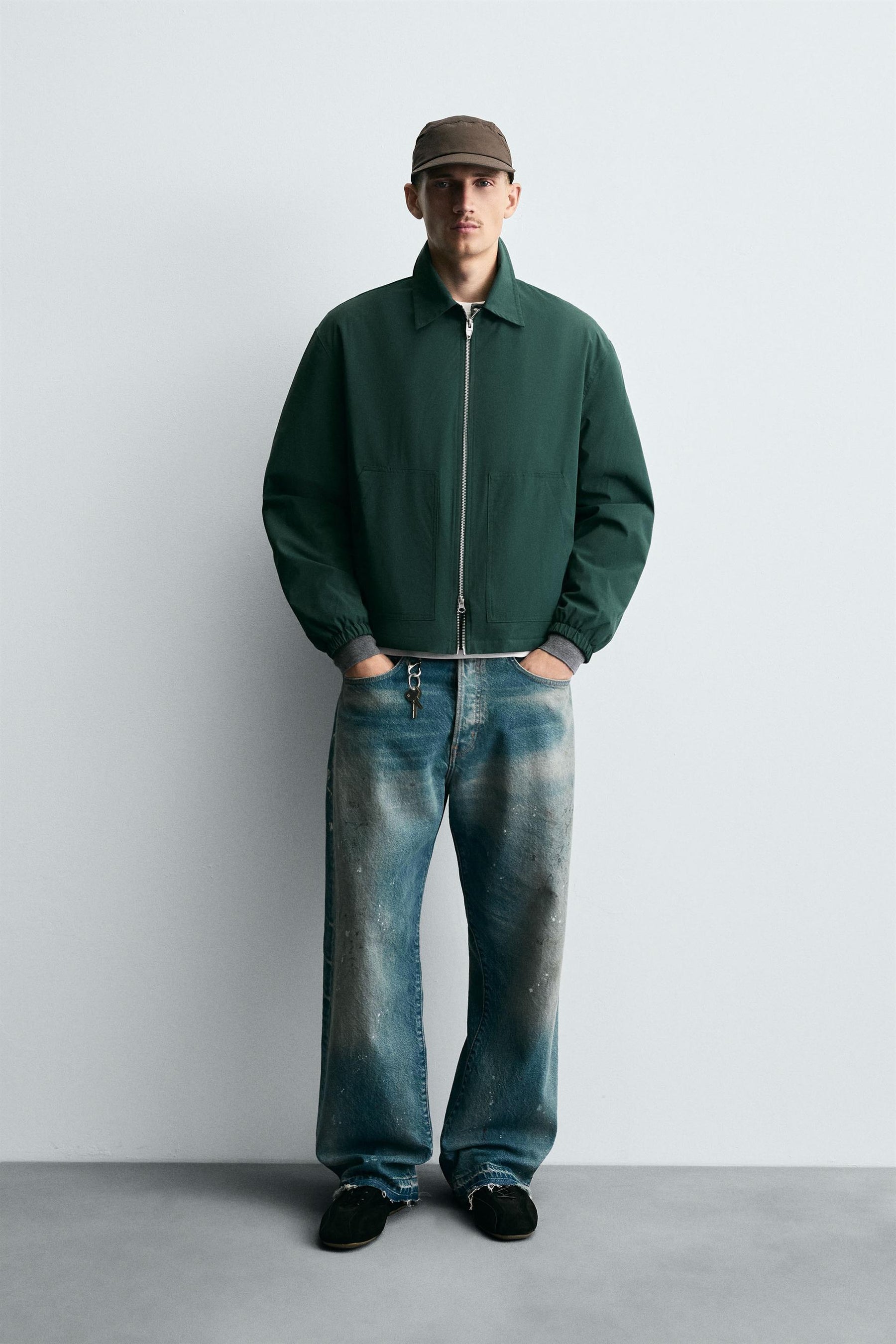 TECHNICAL ZIP-UP JACKET - Image 1