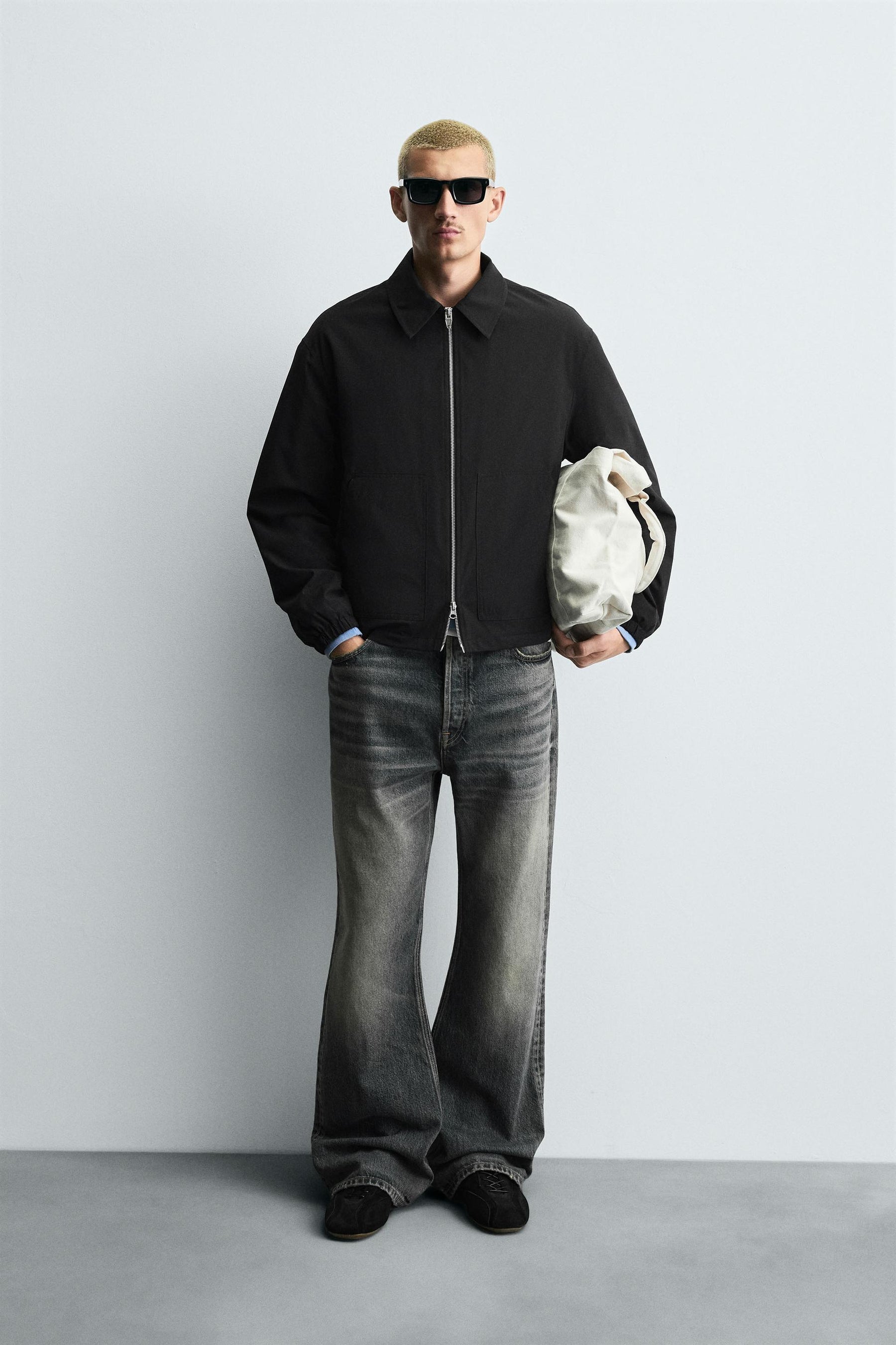 TECHNICAL ZIP-UP JACKET - Image 1