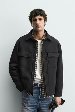 SOFT QUILTED OVERSHIRT - Image 2
