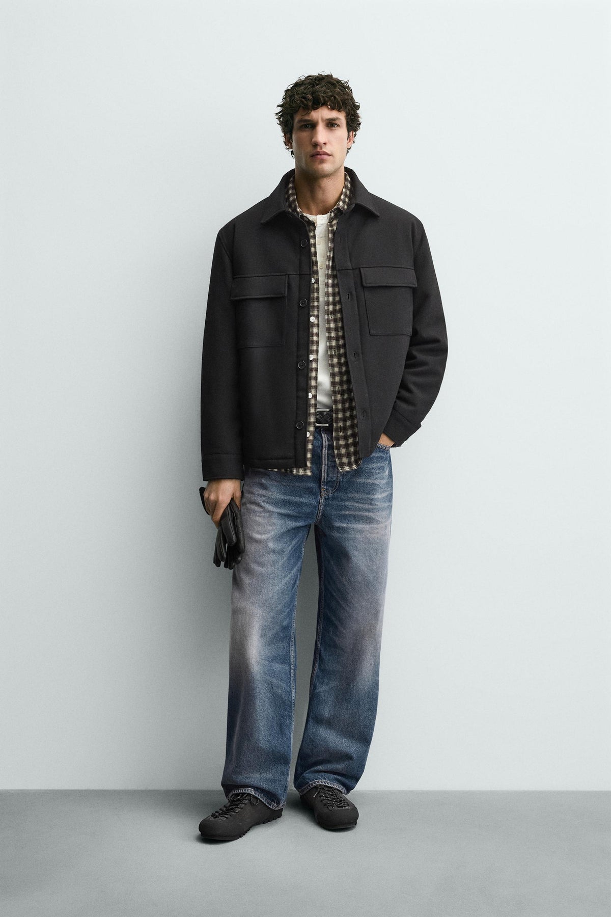 SOFT QUILTED OVERSHIRT - Image 1