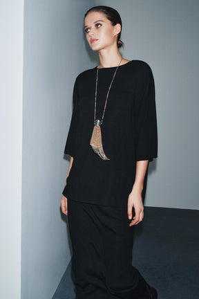 OVERSIZED KNIT TOP - Image 2