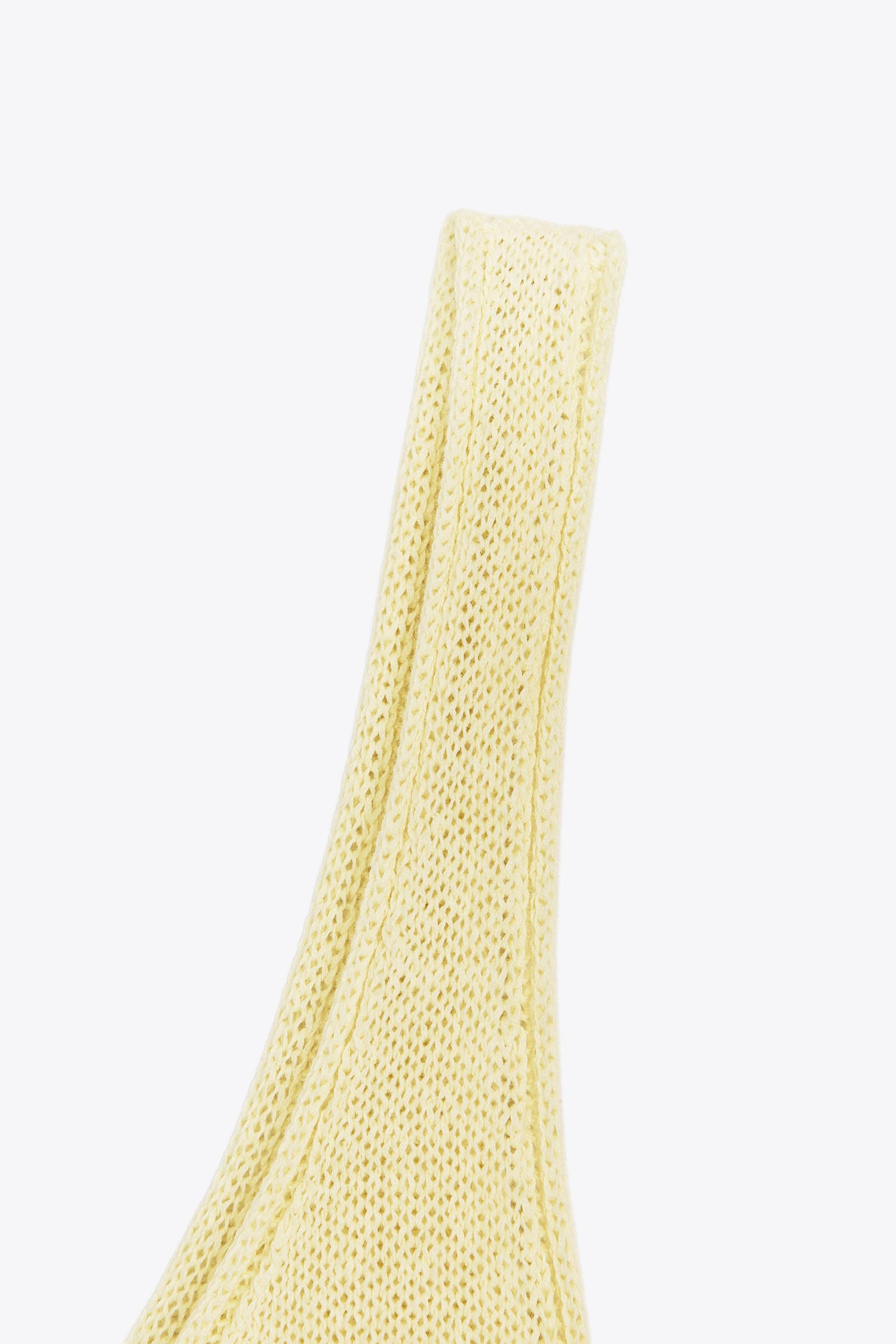 LINEN BLEND KNIT TOP - Image 9