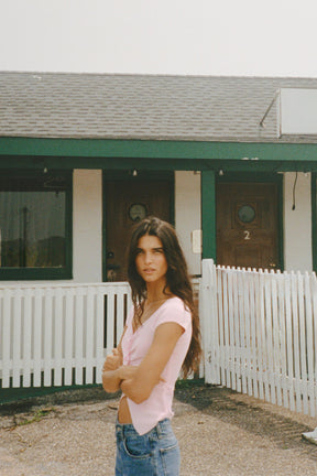 GATHERED KNIT TOP - Image 2