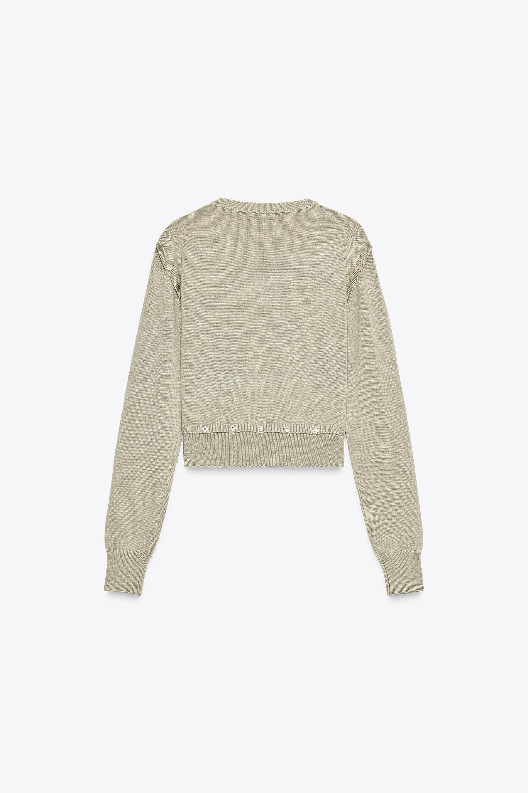 BUTTON DETAIL KNIT JUMPER - Image 7