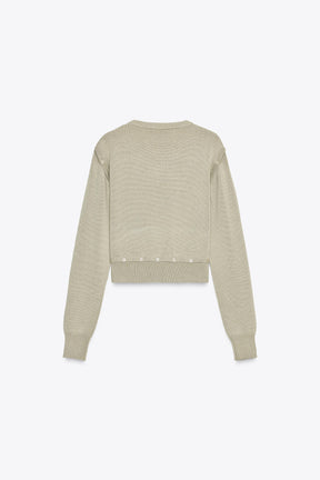 BUTTON DETAIL KNIT JUMPER - Image 7