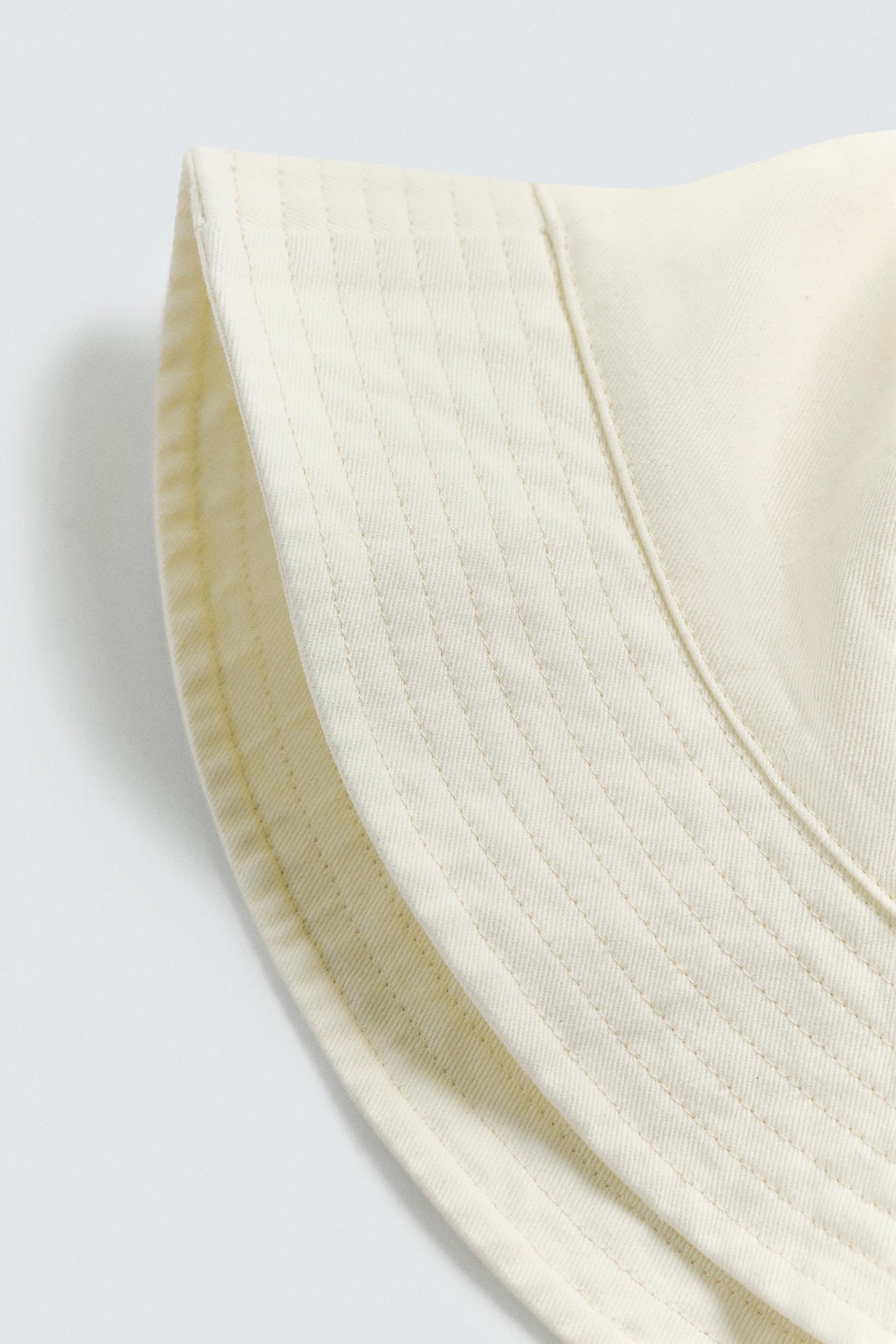 CONTRAST EMBROIDERY BUCKET HAT - Image 7