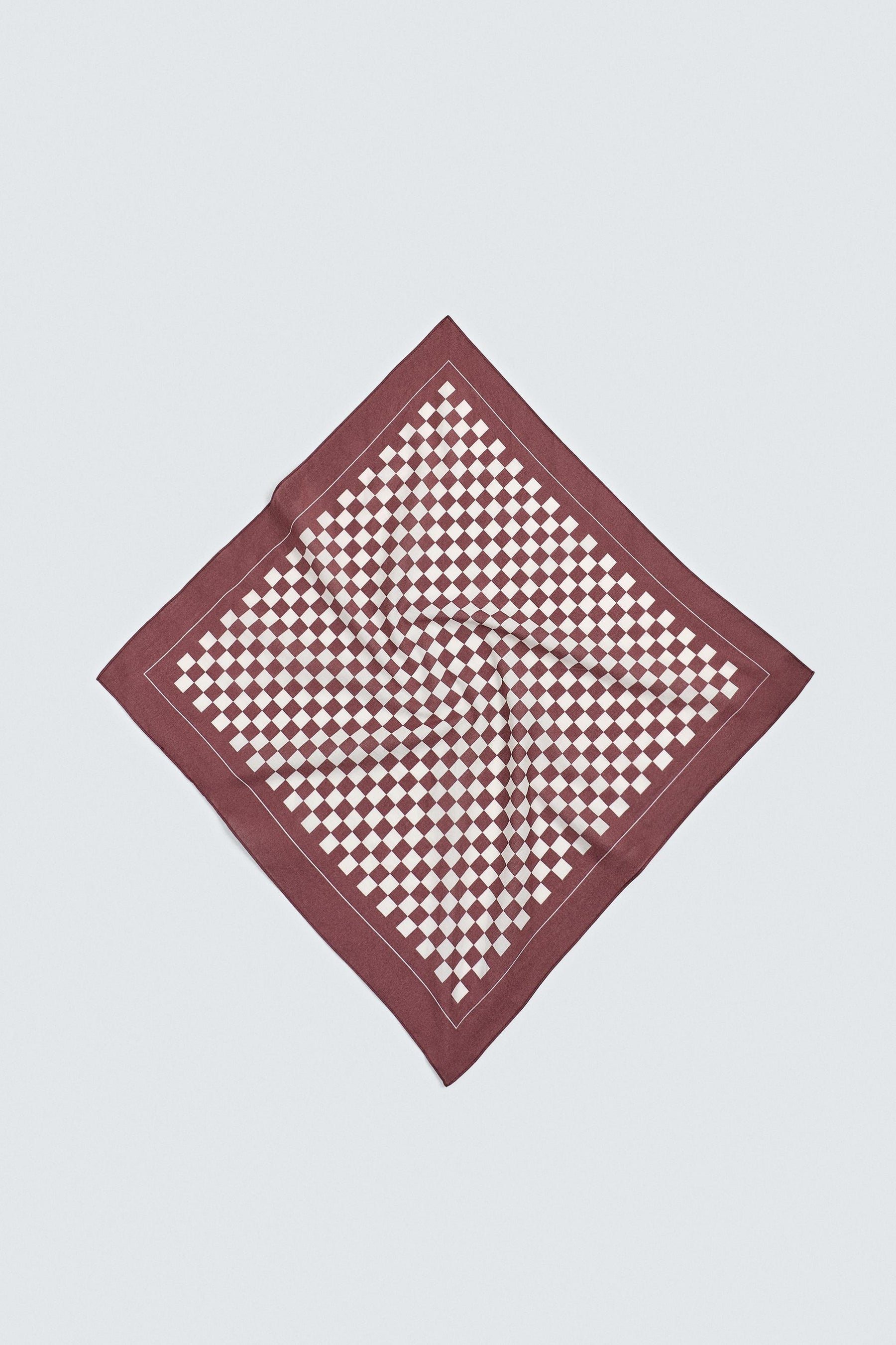 CHECK PRINT BANDANA - Image 4