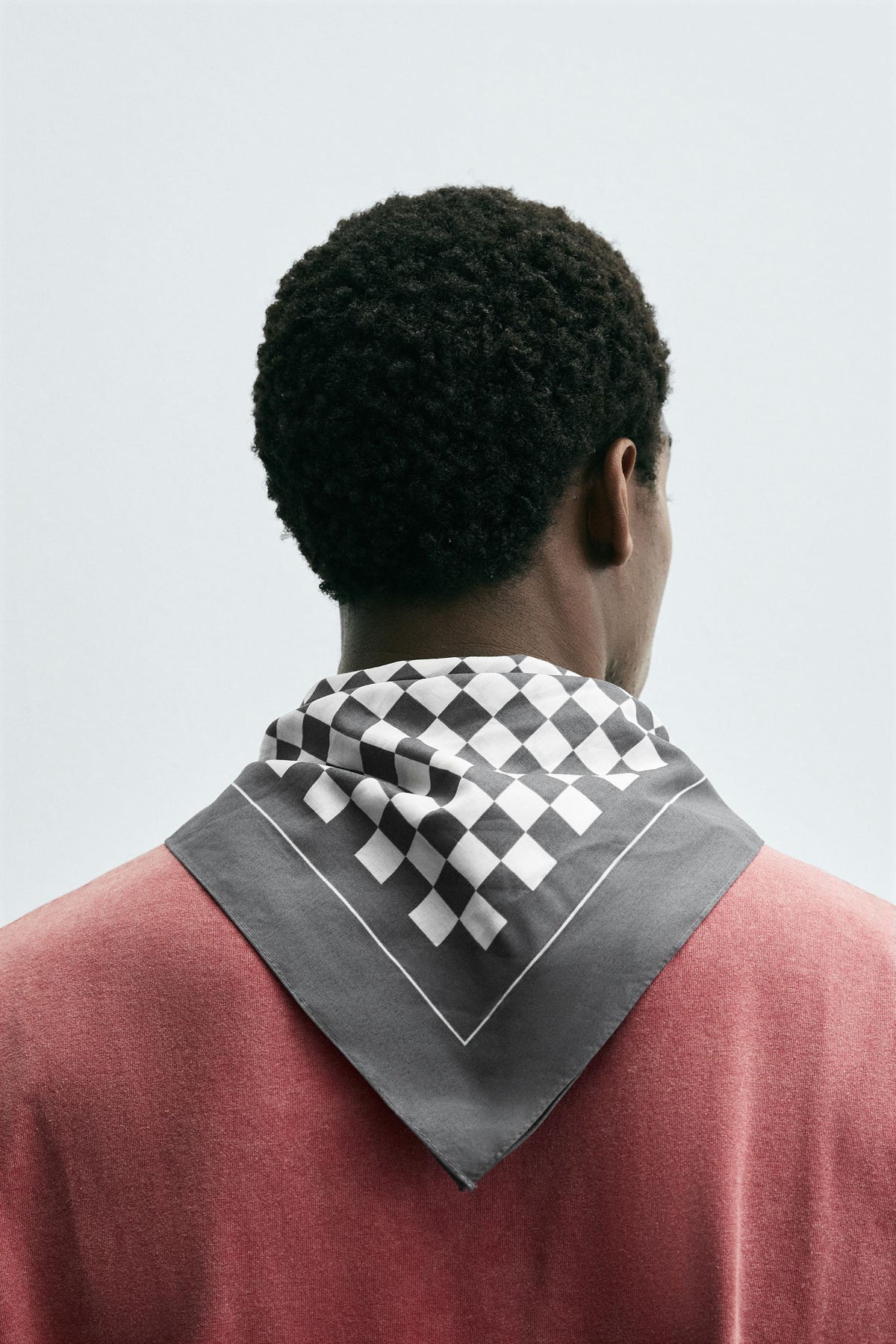 CHECK PRINT BANDANA - Image 2