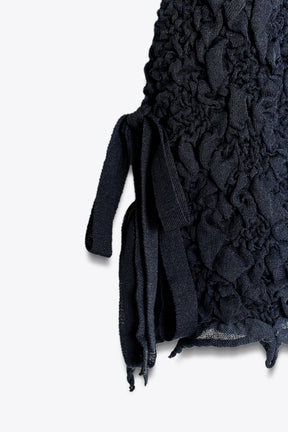 TEXTURED SLEEVE JUMPER WITH