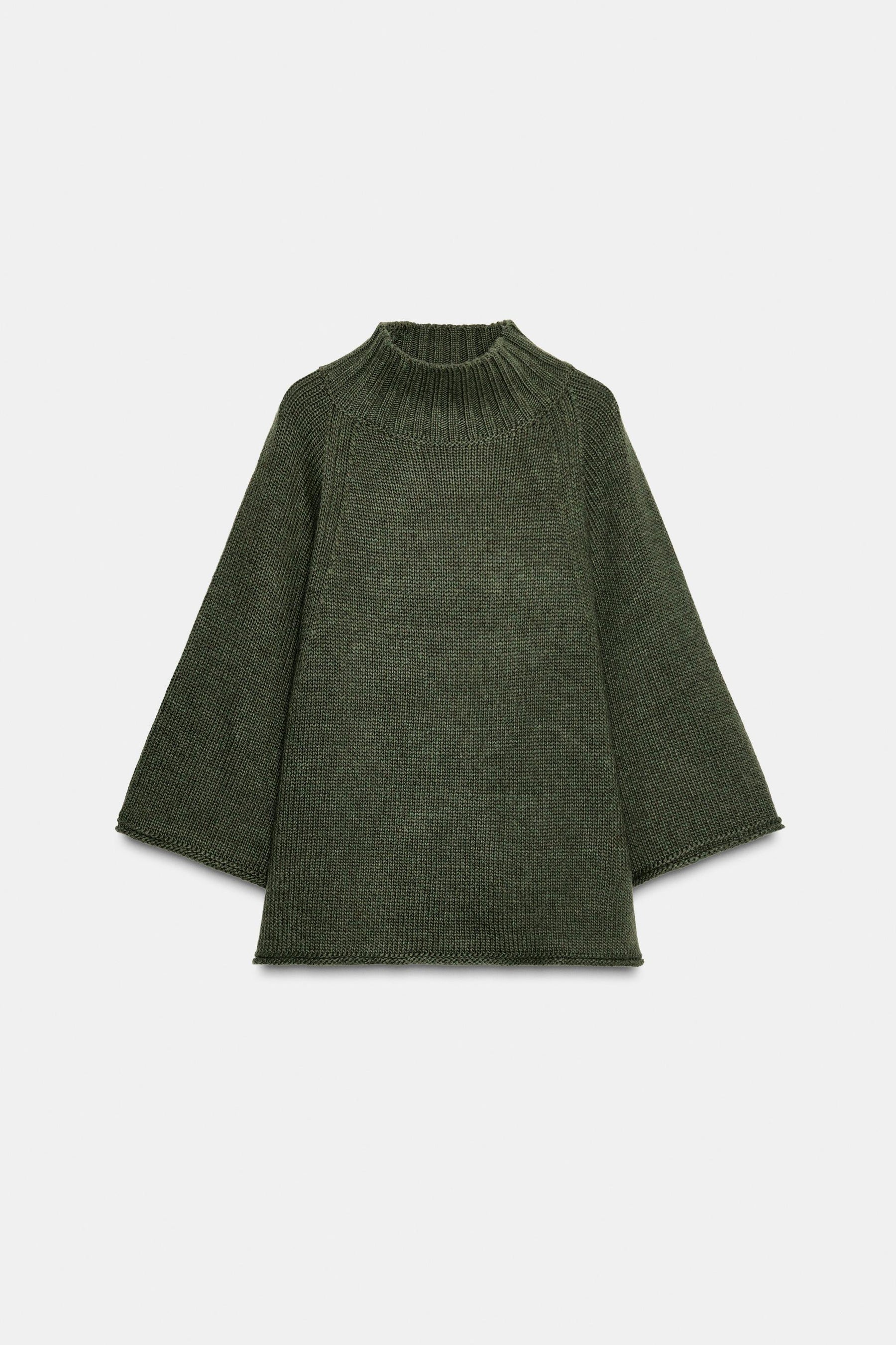 WIDE SLEEVE KNIT JUMPER