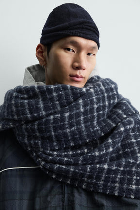 BRUSHED CHECK SCARF - Image 2