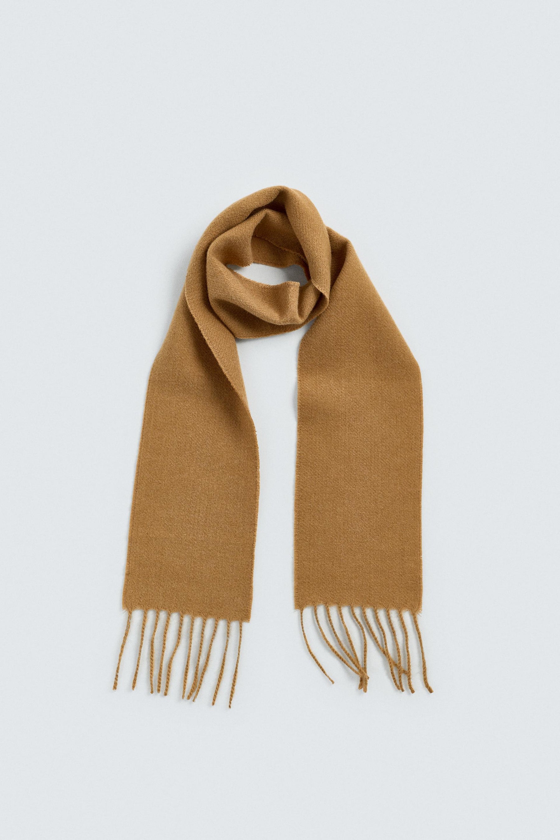 NARROW FRINGED SCARF - Image 4